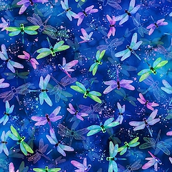 Sapphire - Wading With Water Lilies